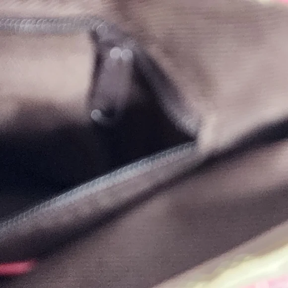 Coach crossbody mini bag signature monogram canvas and hot pink leather & suede - Picture 4 of 10